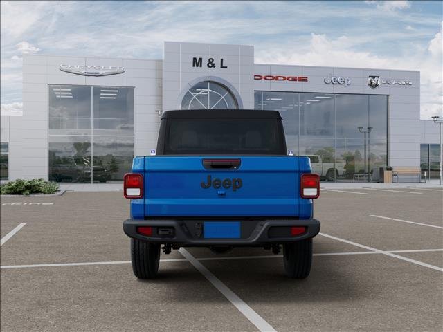 New 2026 Hydro Blue Pearl-Coat Exterior Paint Jeep Sport 4x4 image 7