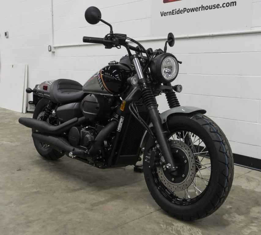 New 2025 DEEP PEARL GRAY Honda Powersports Phantom ABS image 3