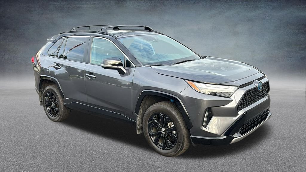 Used 2023 Midnight Black Metallic Toyota XSE image 2