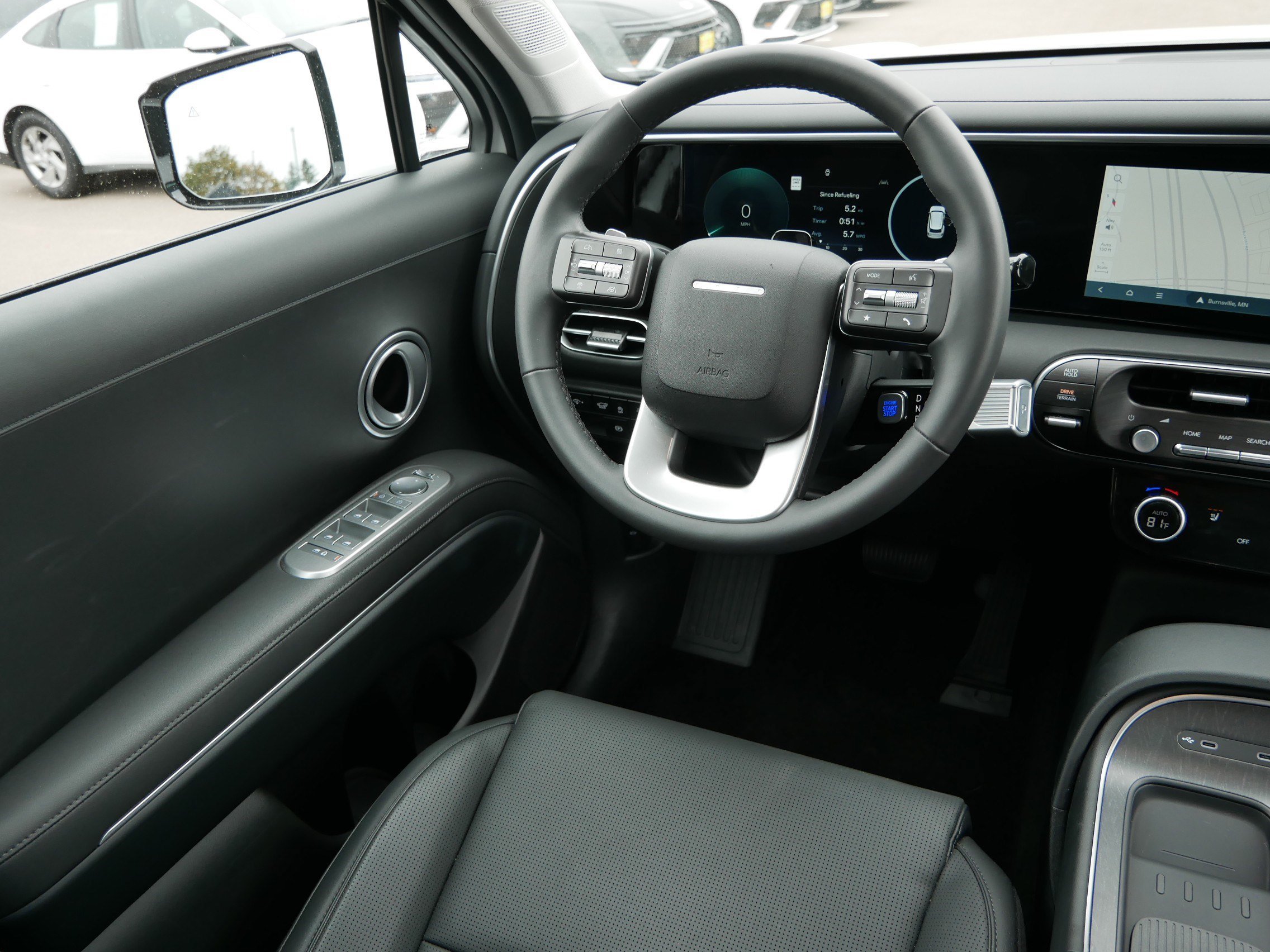 Certified Used 2026 Creamy White Pearl Hyundai SEL 7P image 9