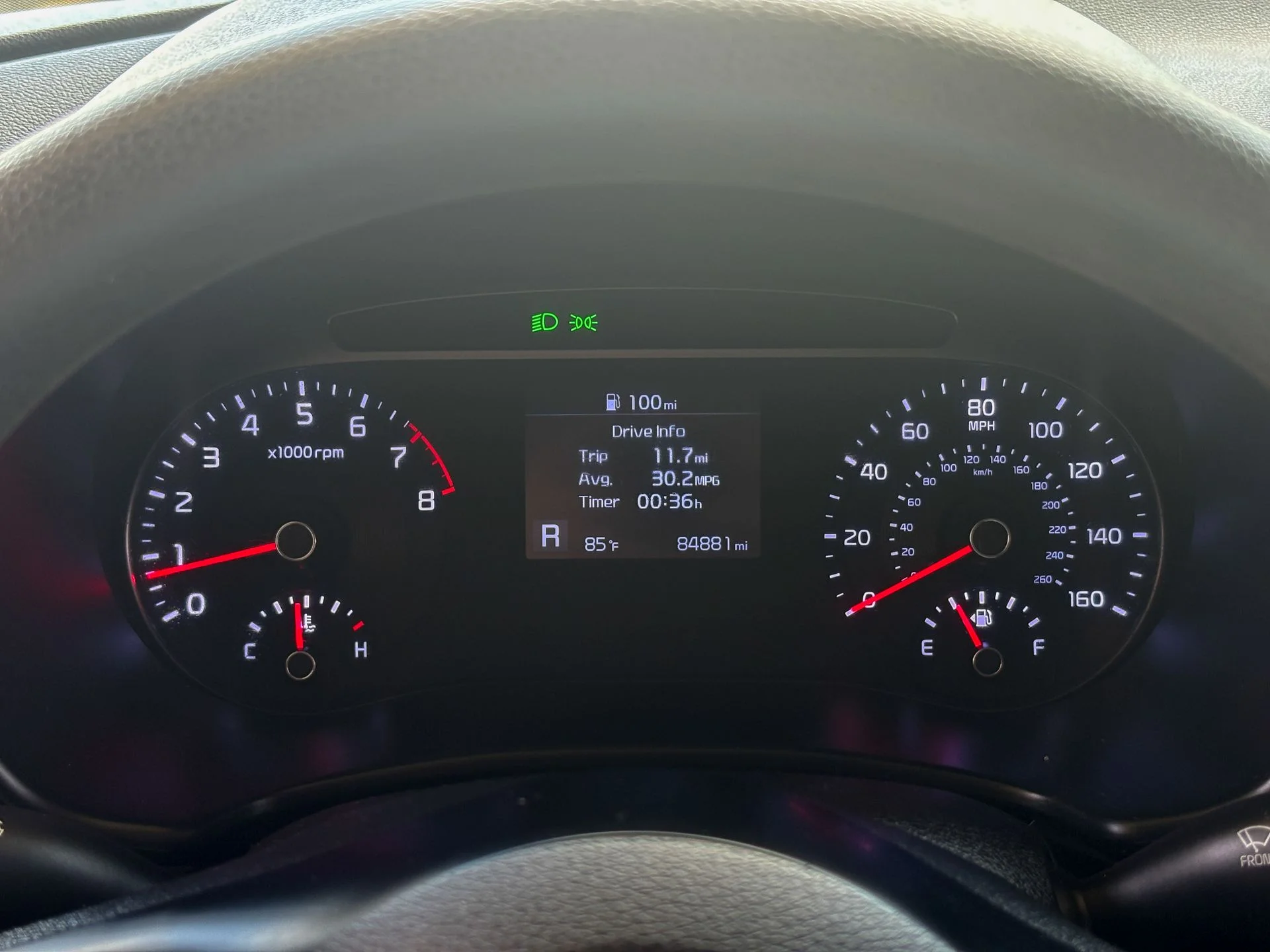 Used 2022 Gray Kia LX image 9