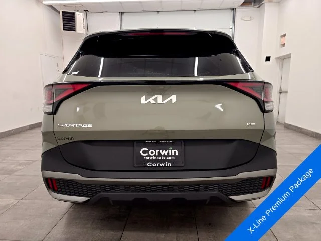 Used 2024 Jungle Green Kia X-Line image 4