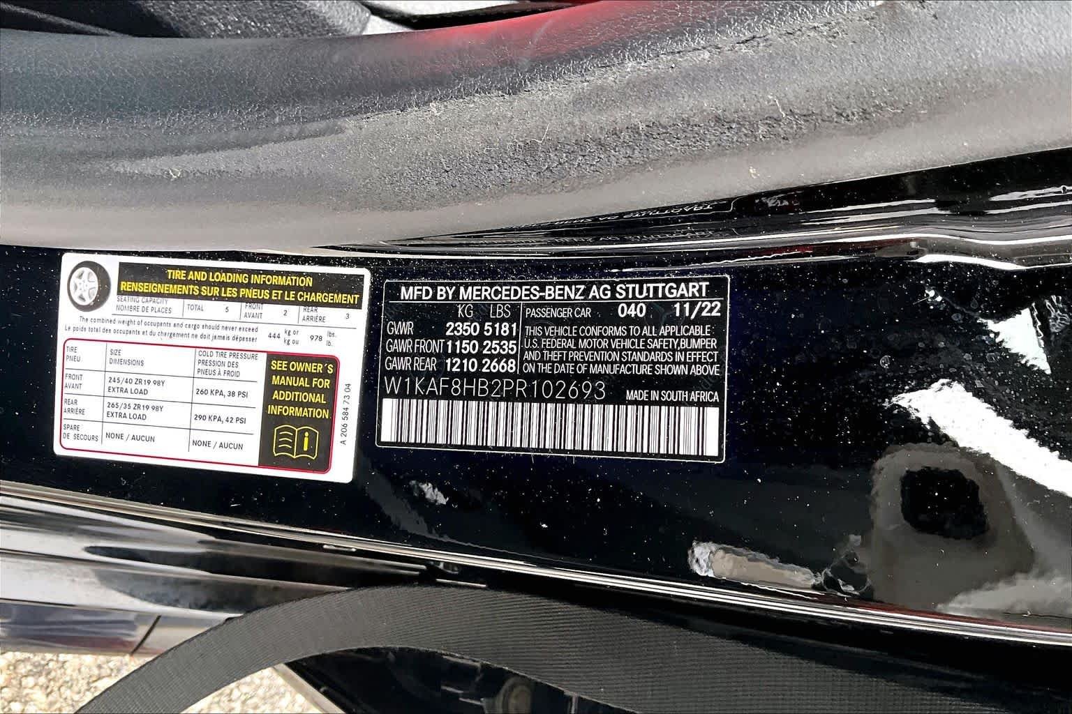 Used 2023 Black Mercedes-Benz AMG® C 43 image 35
