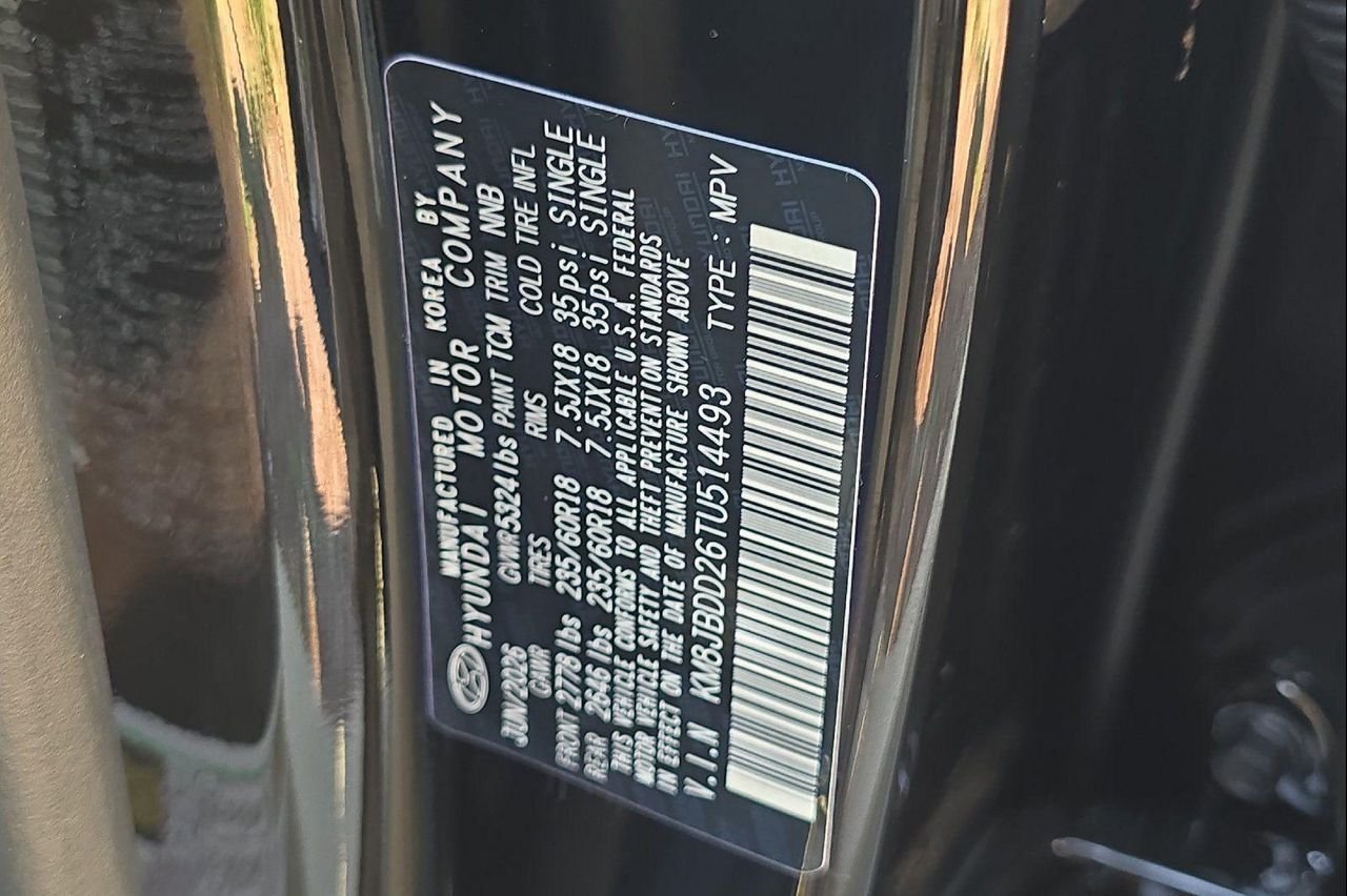 New 2026 Black Hyundai SEL image 26