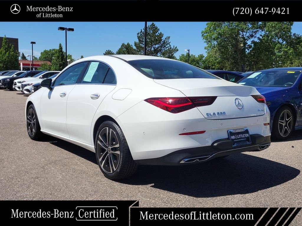 Certified Used 2026 White Mercedes-Benz CLA 250 image 5