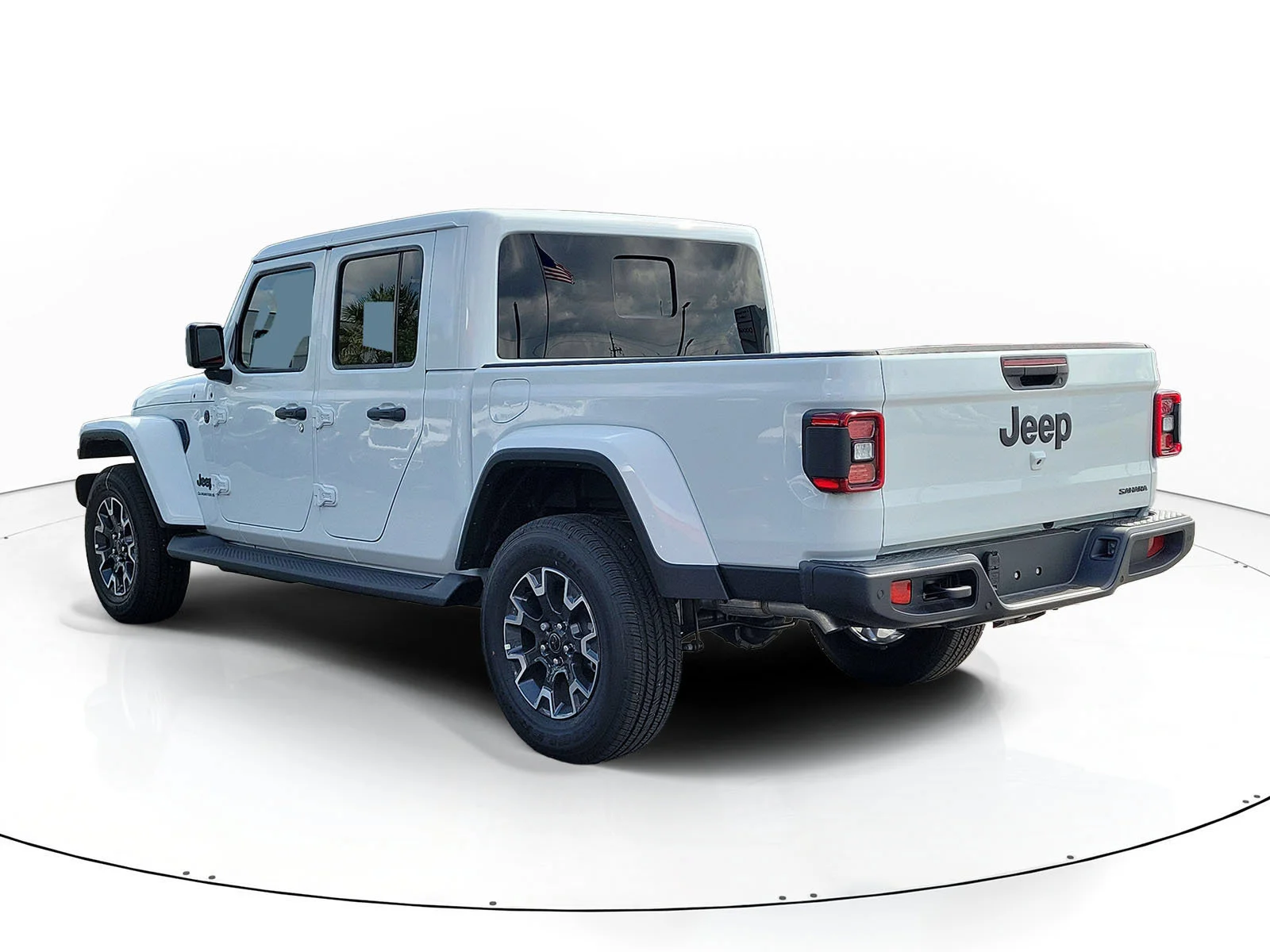 New 2026 Bright White Clearcoat Jeep Sahara image 3
