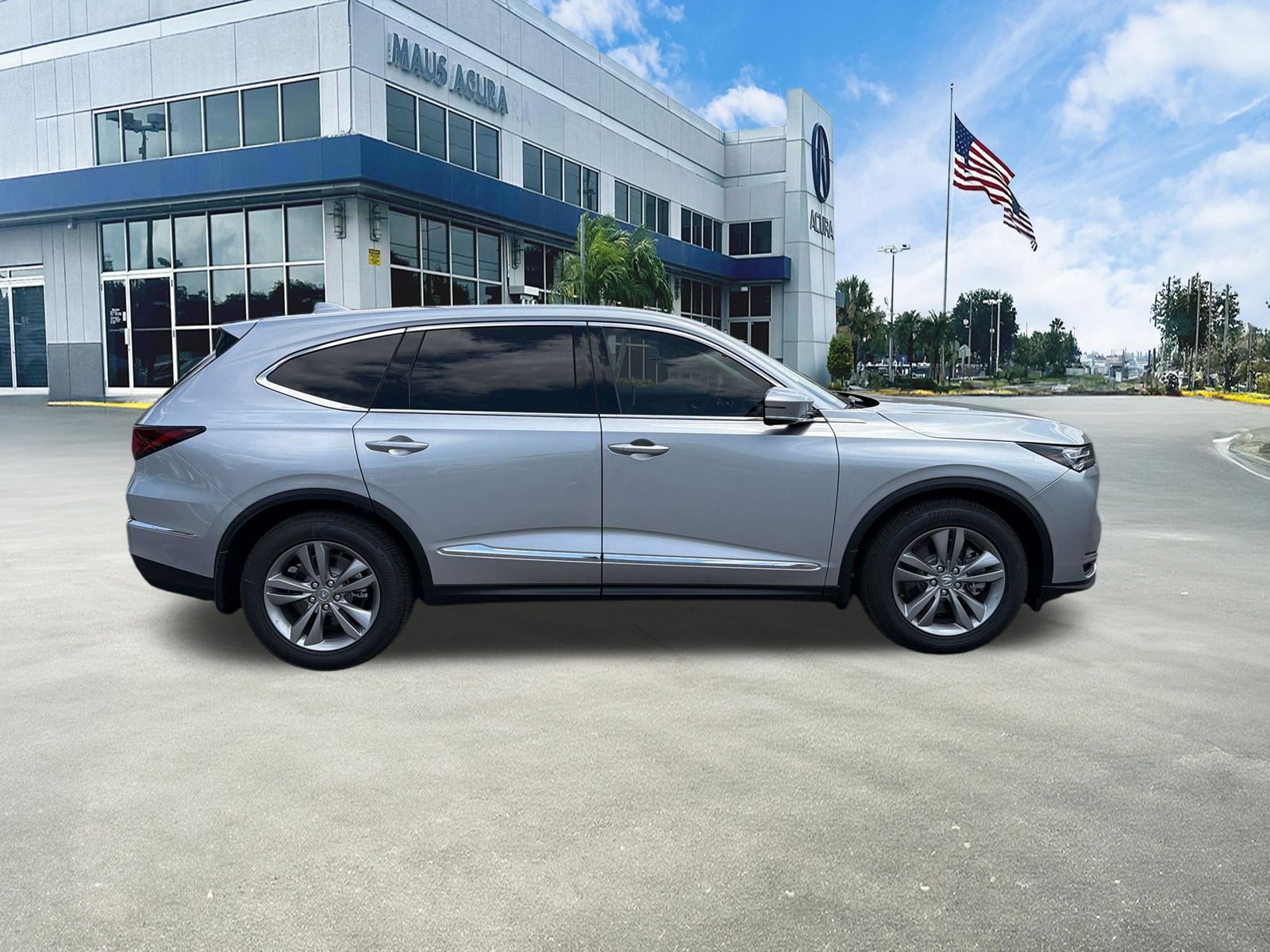 New 2026 Solar Silver Metallic Acura Base image 3