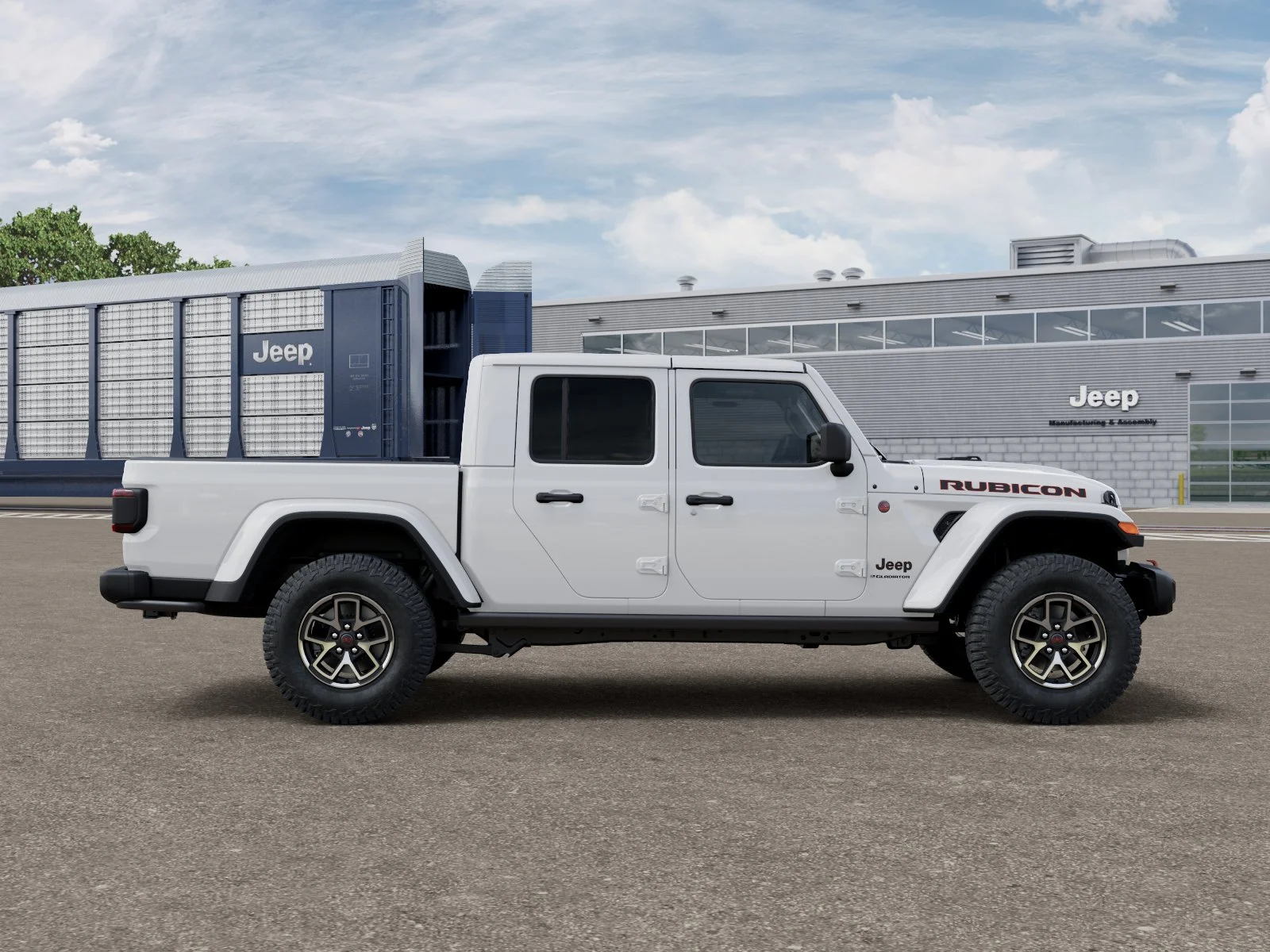 New 2027 Bright White Clearcoat Jeep Rubicon image 13