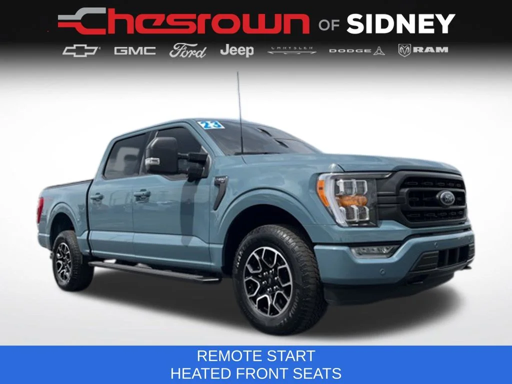 Used 2023 Blue Ford XLT image 11