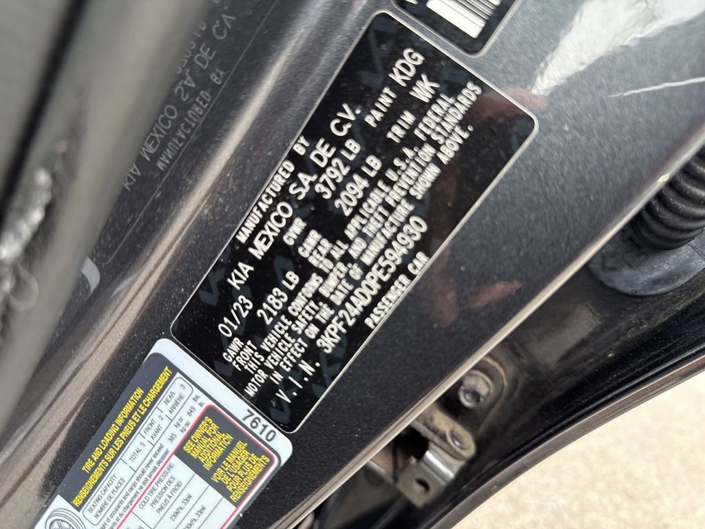 Certified Used 2023 Gray Kia LXS image 12