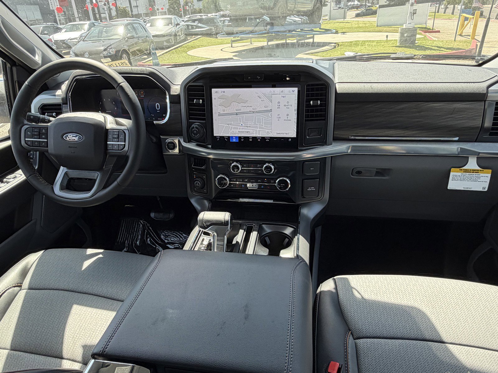 New 2025 Star White Metallic Tri-Coat Ford Lariat® image 12