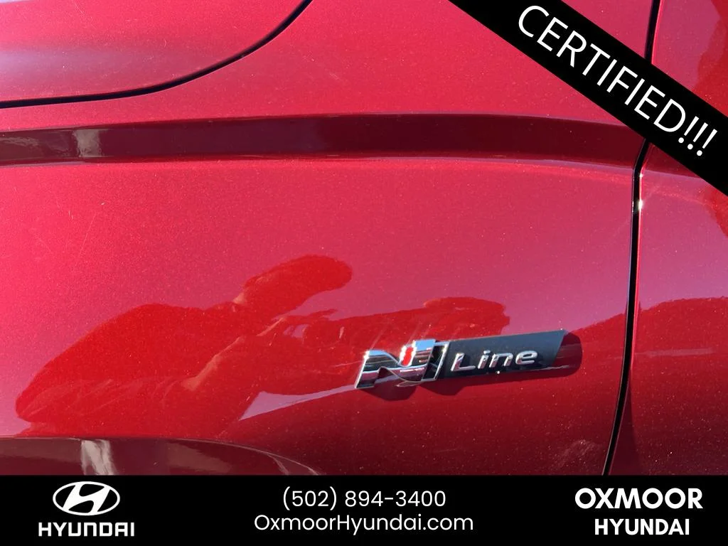 Used 2023 Red Crimson Hyundai N Line image 4