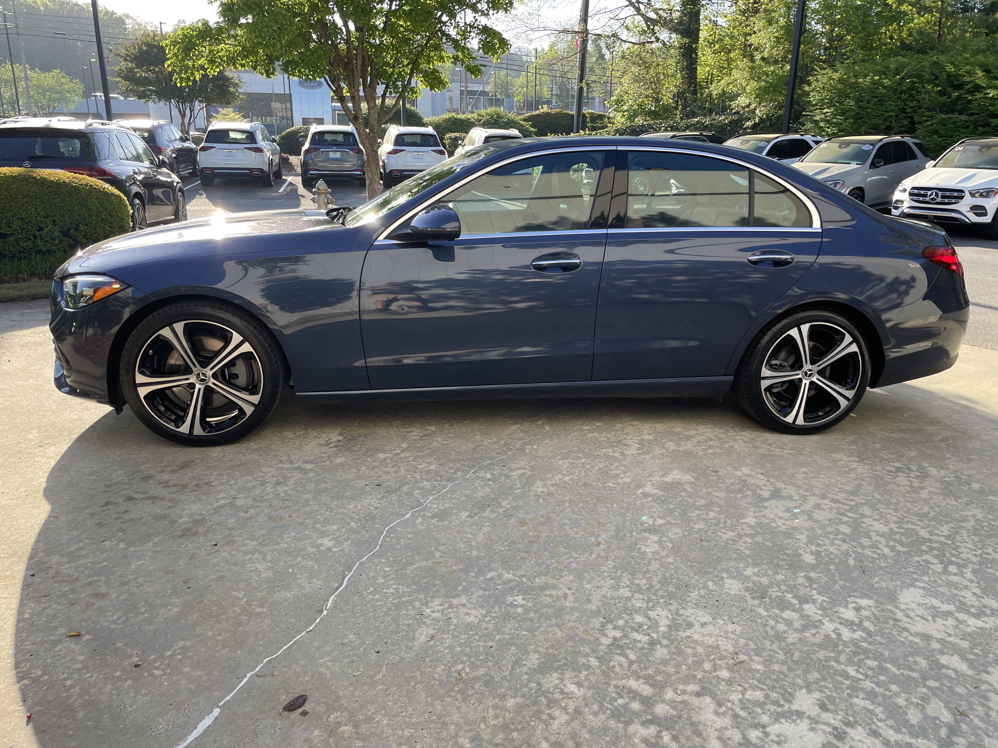 Certified Used 2025 Twilight Blue Metallic Mercedes-Benz C 300 Sedan image 16