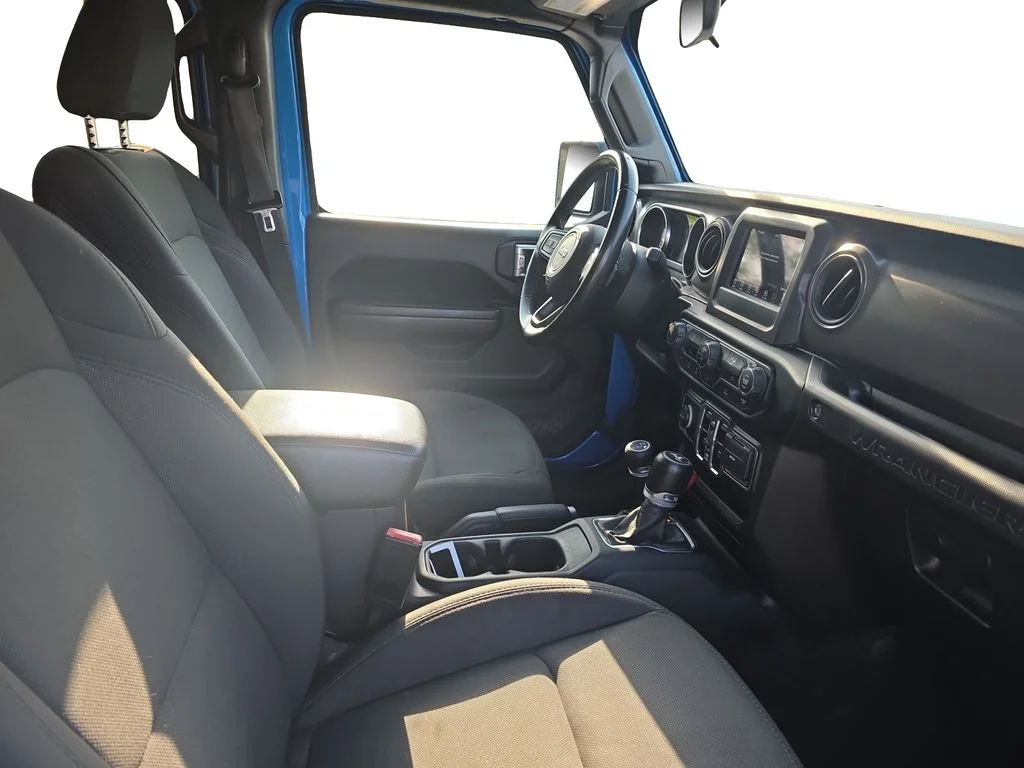Used 2022 Blue Jeep Unlimited Sport S image 24