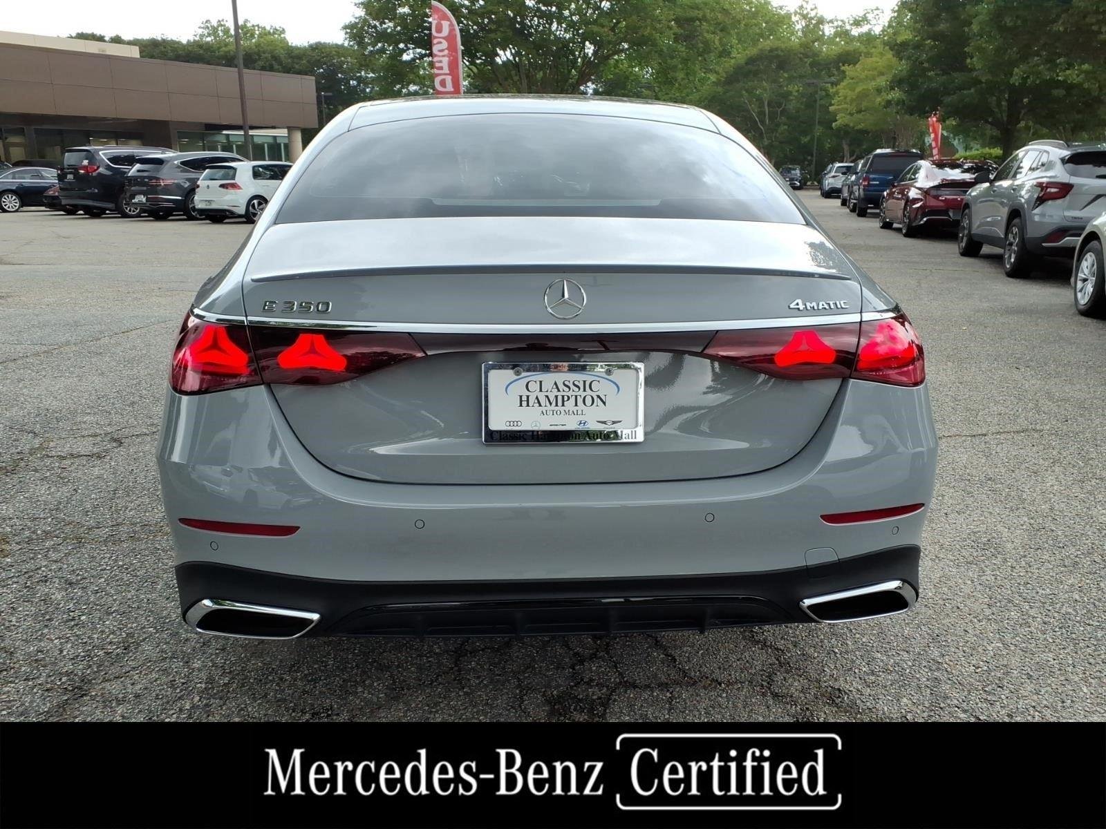 Certified Used 2026 MANUFAKTUR Alpine Grey Mercedes-Benz E 350 image 7