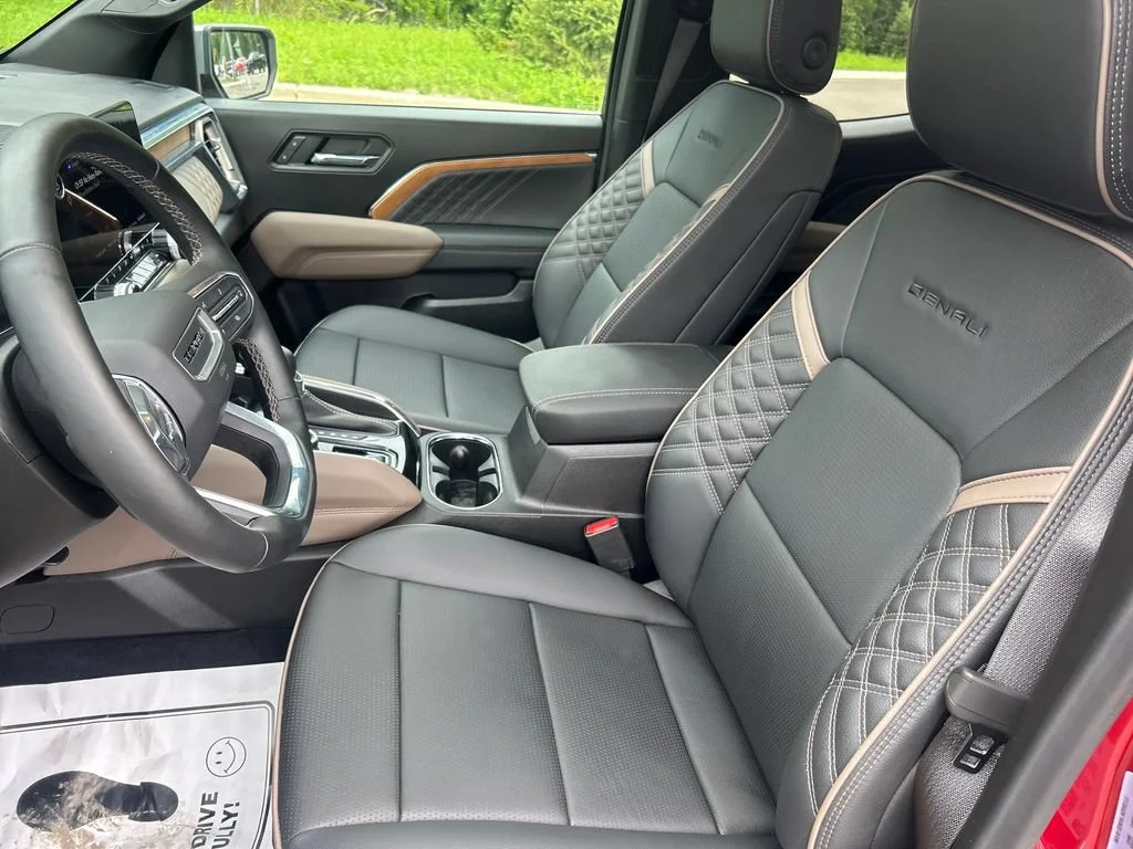 Used 2025 Volcanic Red Tintcoat GMC Denali image 12