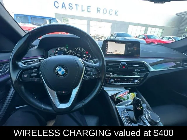 Used 2018 Black BMW 540i xDrive image 7
