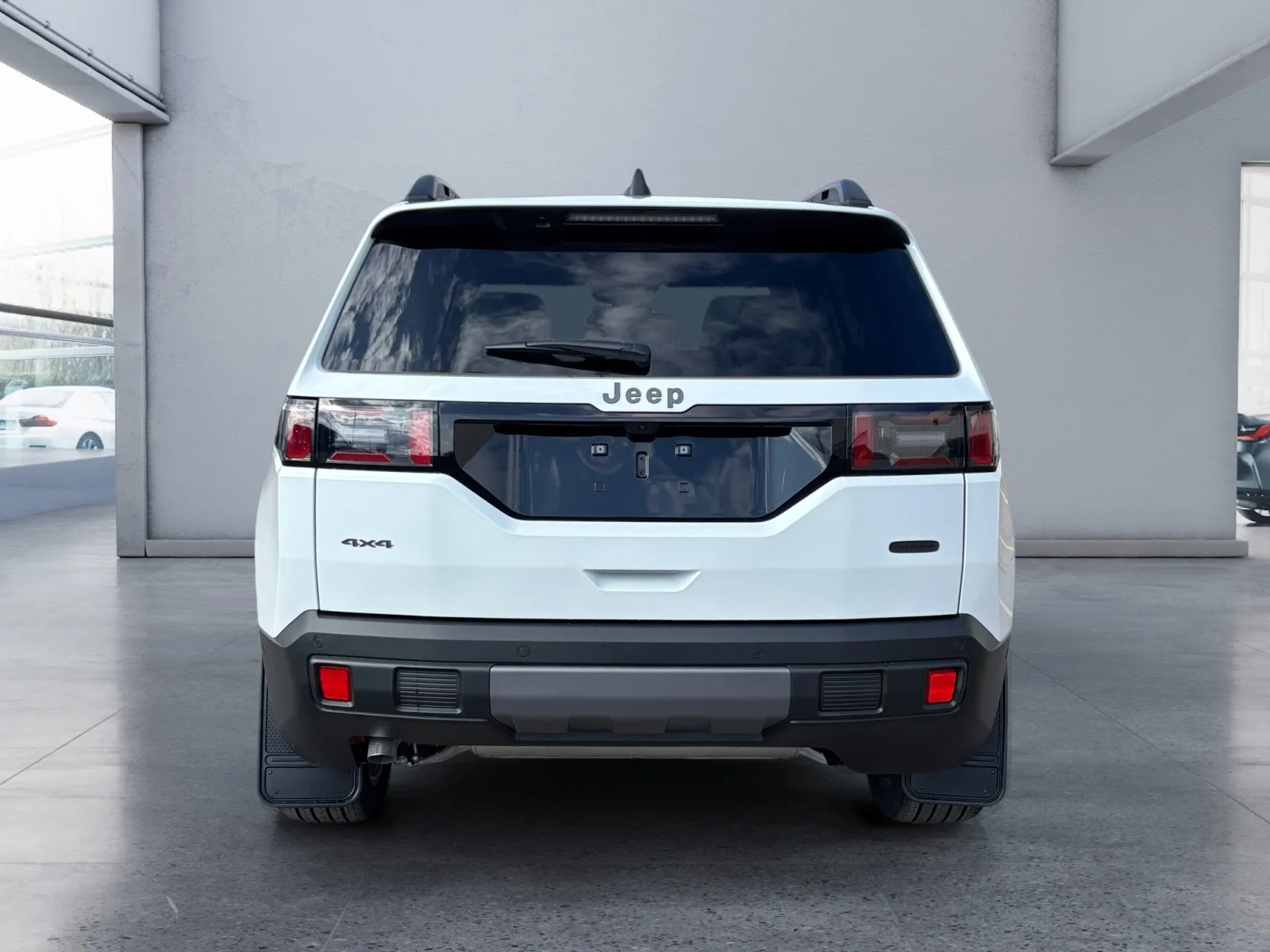 New 2026 Bright White Jeep Overland image 4