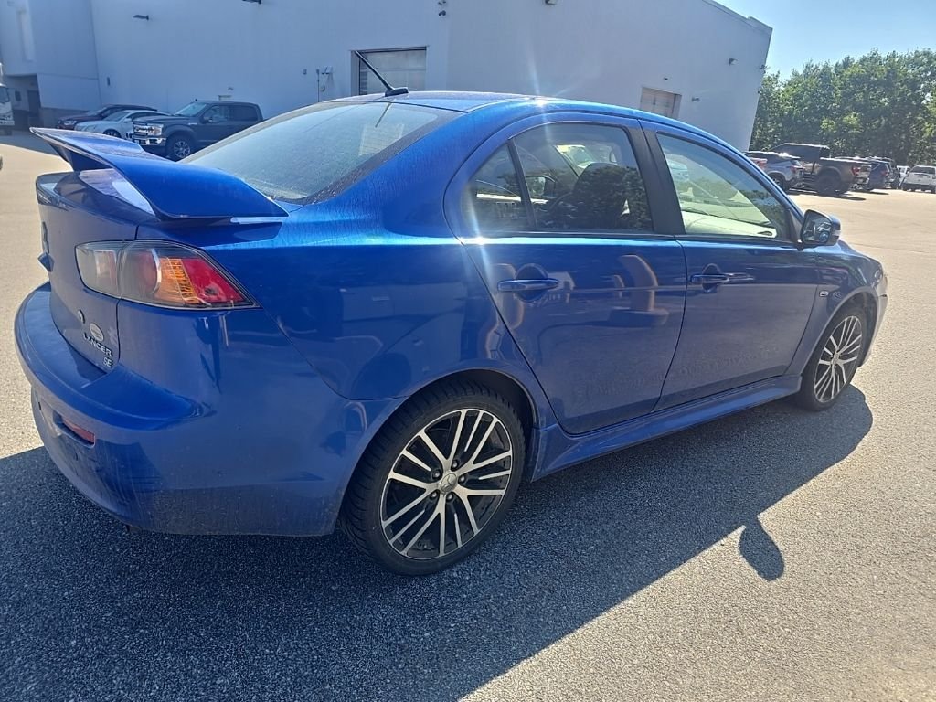 Used 2017 Octane Blue Pearl Mitsubishi SE image 3