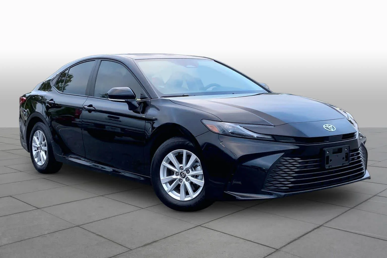 Used 2026 Midnight Black Metallic Toyota LE image 3