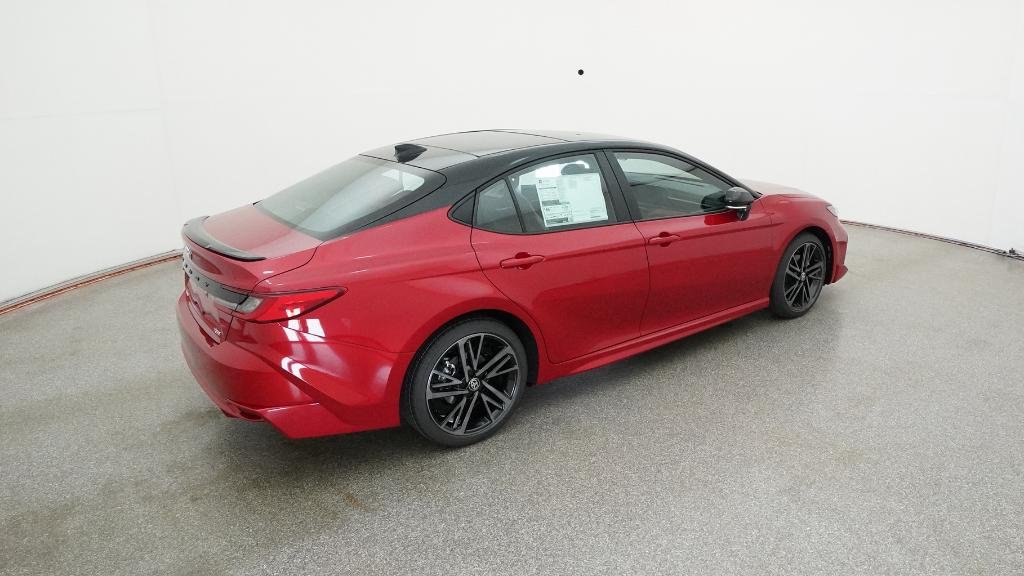 New 2026 Supersonic Red with Midnight Black Metallic roof Toyota XSE image 15