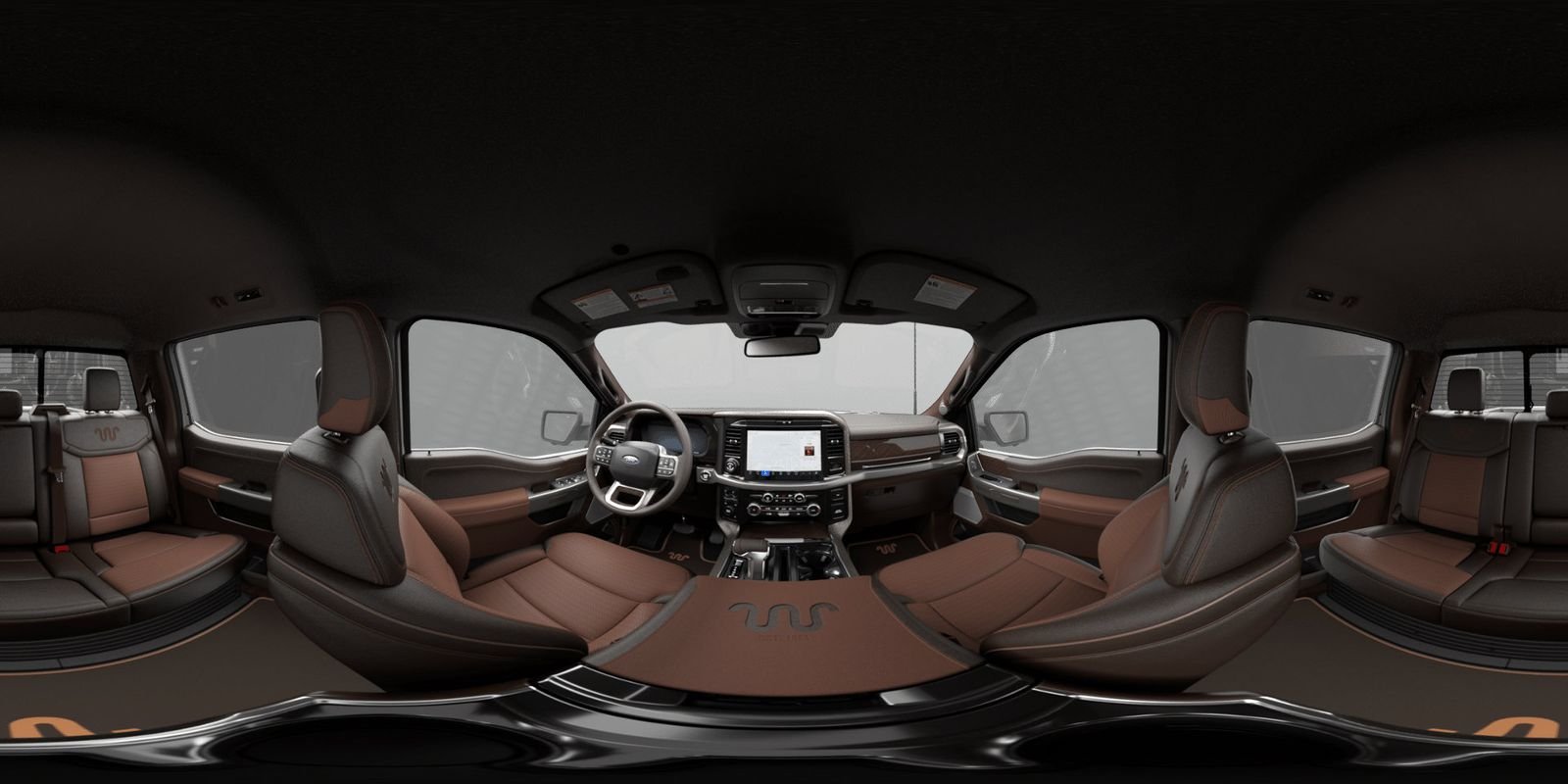 New 2026 Star White Metallic Tri-Coat Ford King Ranch image 8