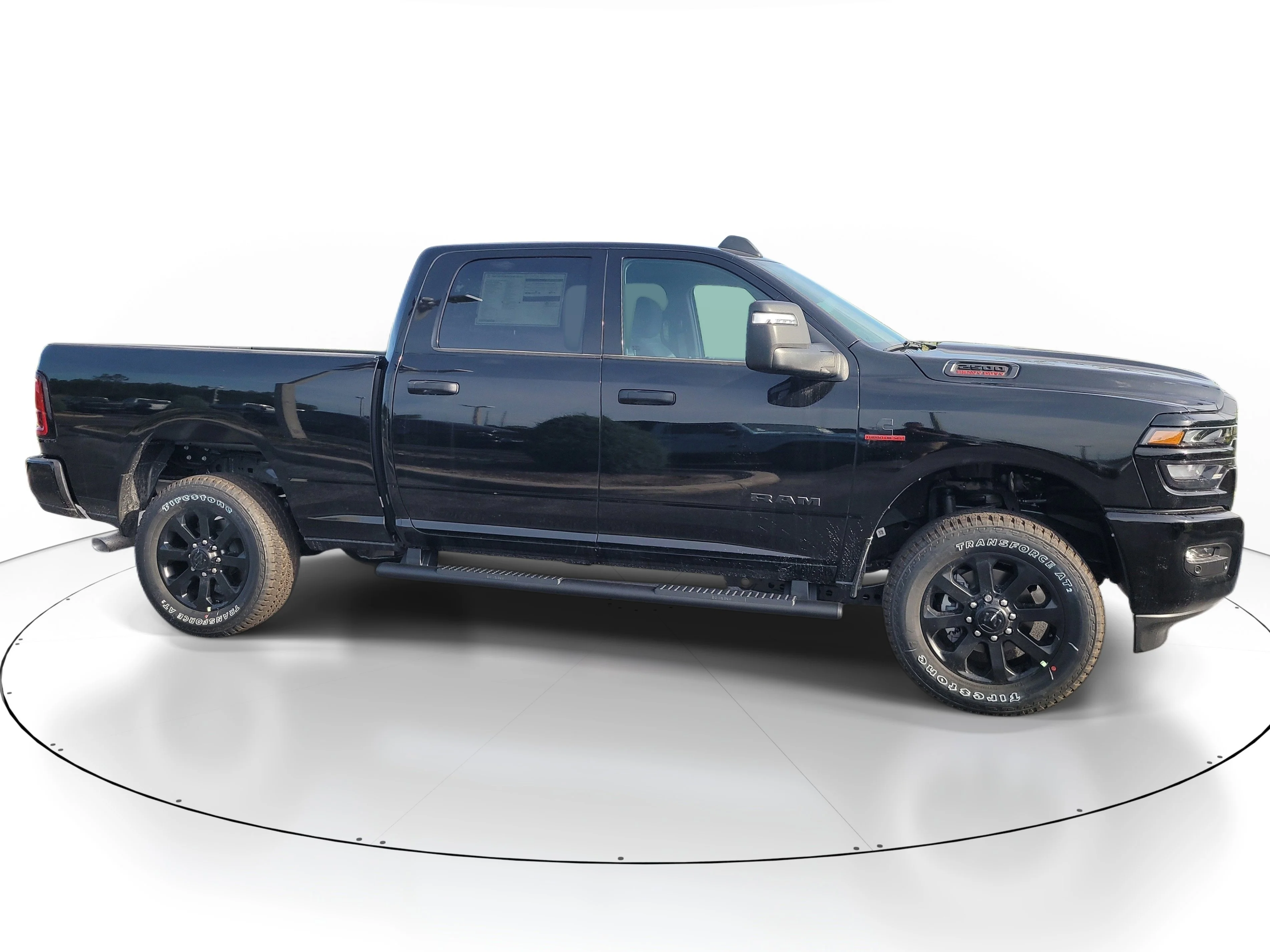 New 2026 Diamond Black Crystal Pearlcoat Ram Big Horn image 5