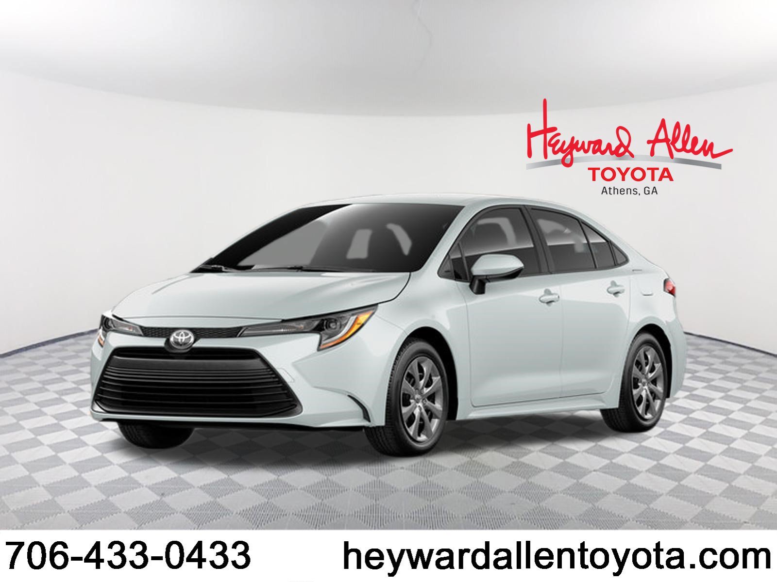 New 2026 Wind Chill Pearl Toyota LE image 1