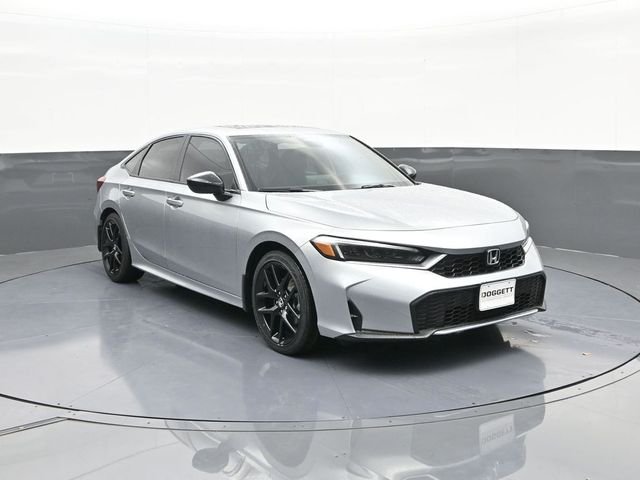Used 2025 Solar Silver Metallic Honda Sport image 21