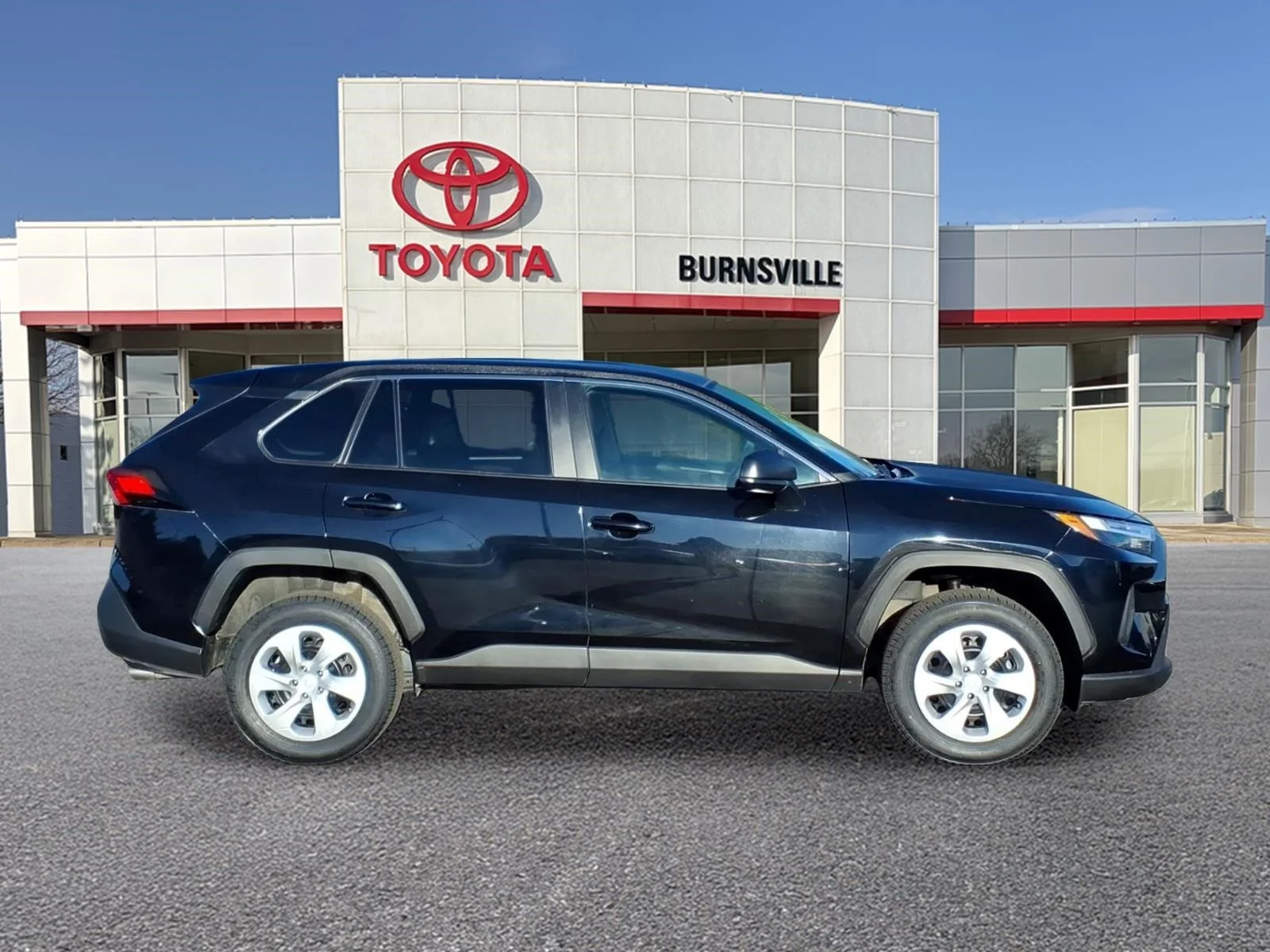 Certified Used 2025 Black Toyota LE image 2
