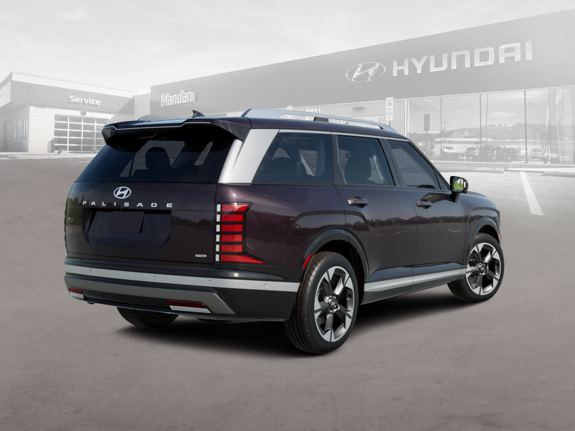 New 2027 Red Hyundai Limited AWD image 3