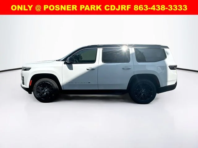 New 2026 Bright White Clear-Coat Exterior Paint Jeep Grand Wagoneer image 8