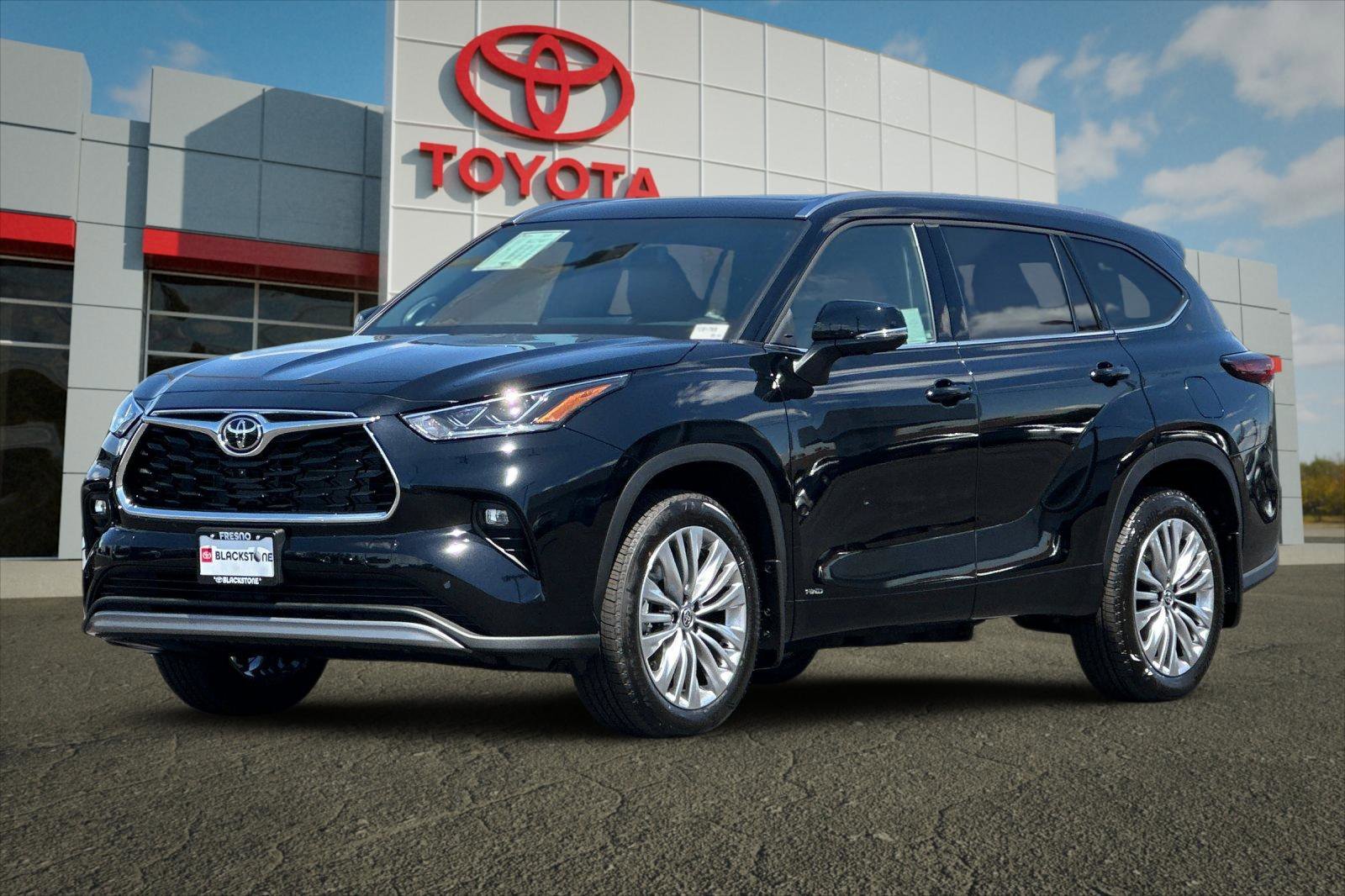 Certified Used 2026 Midnight Black Metallic Toyota Hybrid Platinum image 7