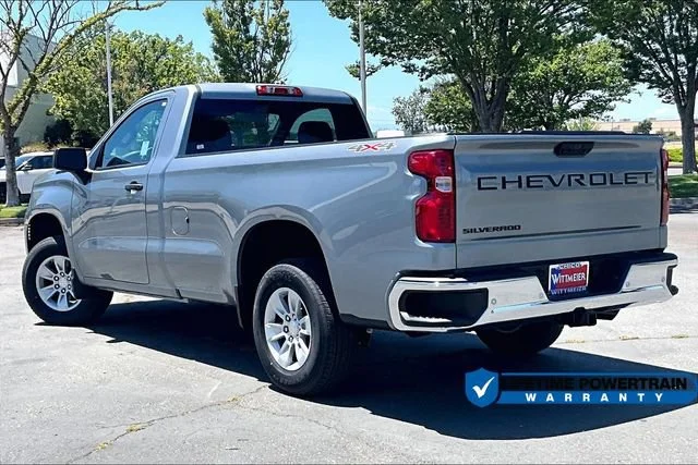 New 2025 Sterling Gray Metallic Chevrolet WT image 3