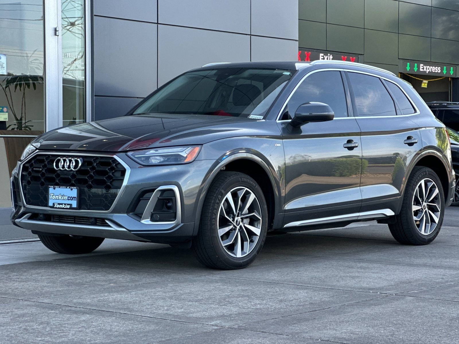 Used 2022 Gray Audi 45 S line Premium image 6