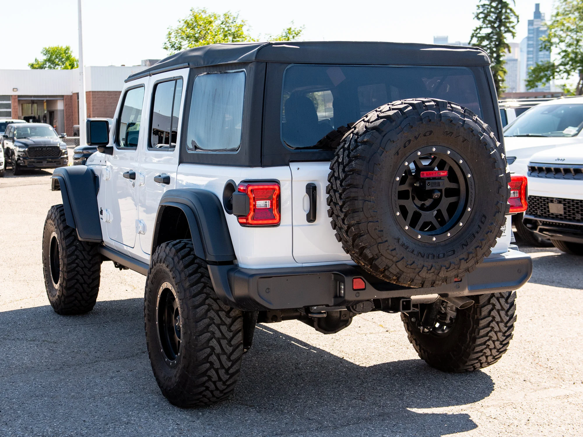 New 2026 White Jeep Willys*, 3.5 Inch Lift, 37 Inch Tires image 4
