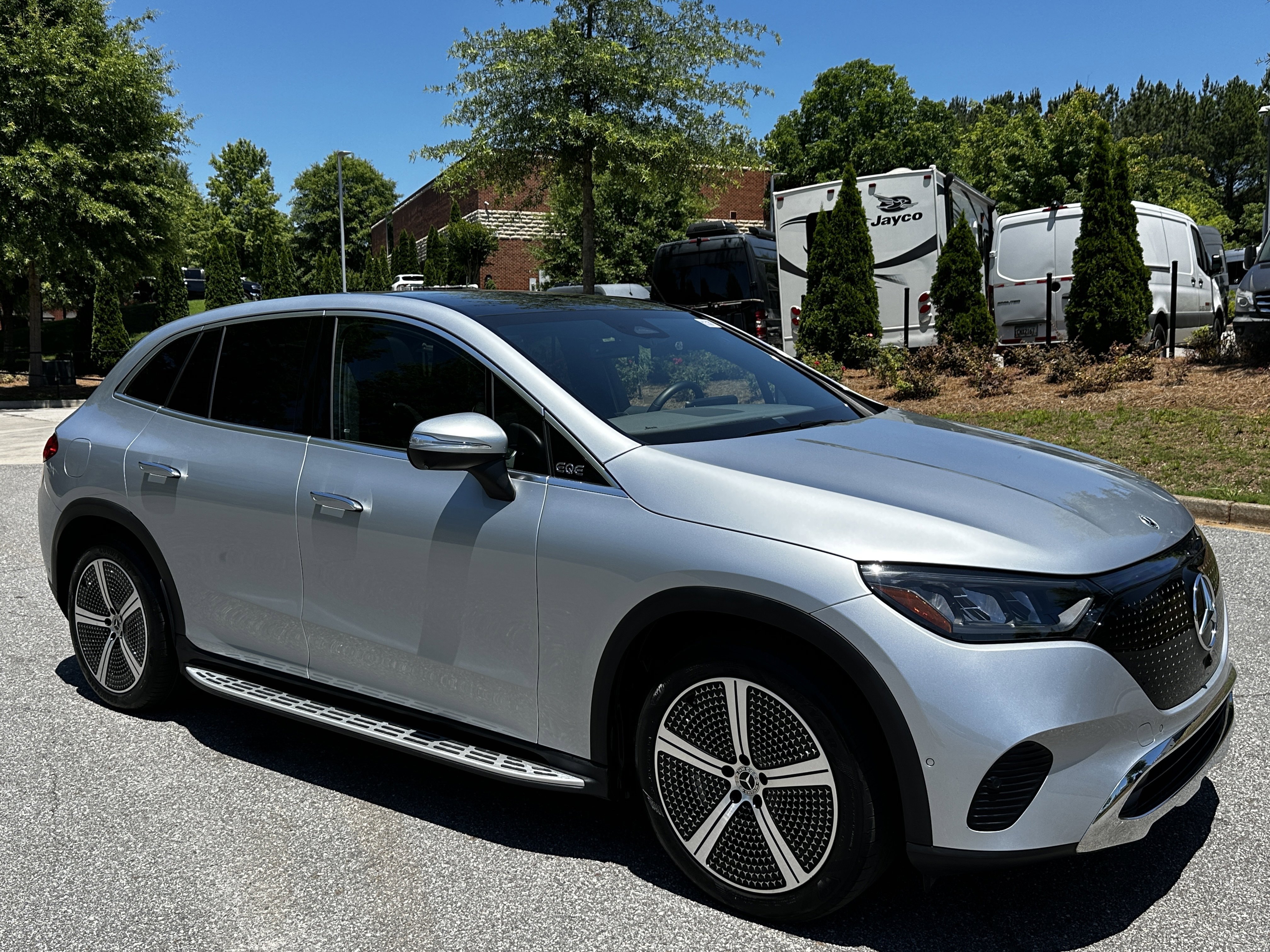 Certified 2024 Mercedes-Benz EQE SUV Base with VIN 4JGGM2BB2RA049720 for sale in Alpharetta, GA