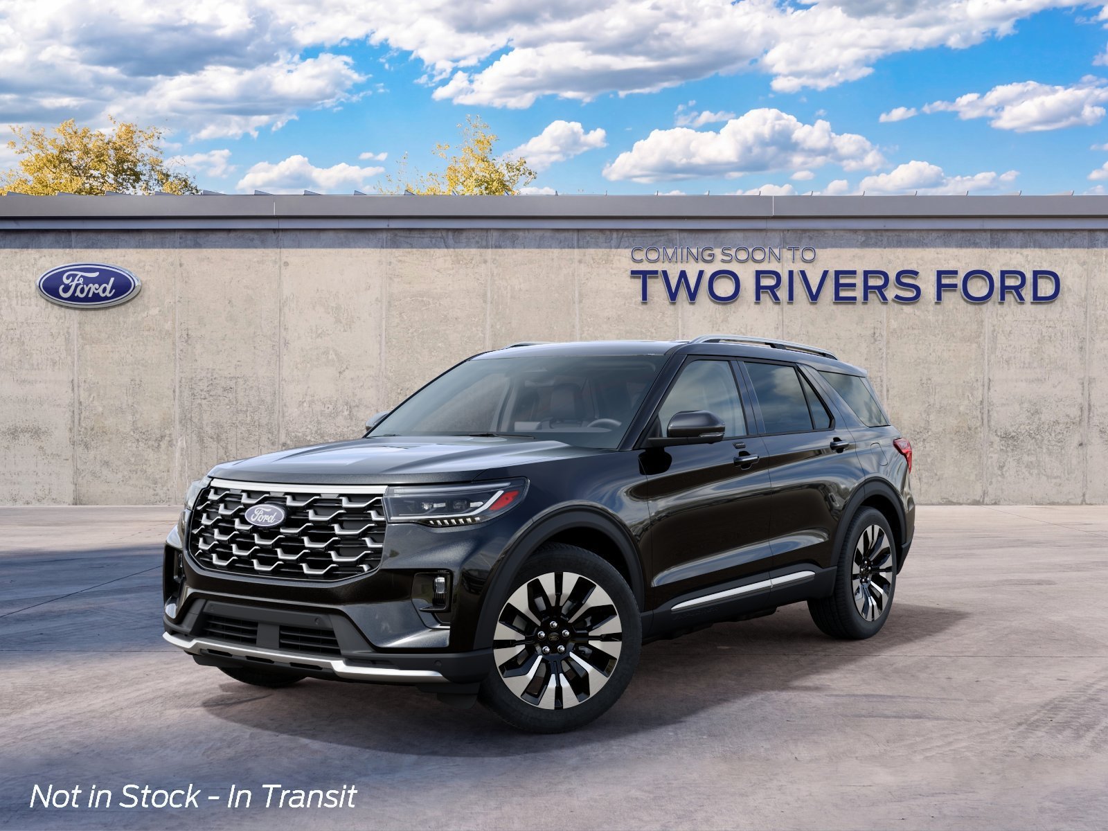 New 2027 Agate Black Metallic Ford Platinum™ image 2