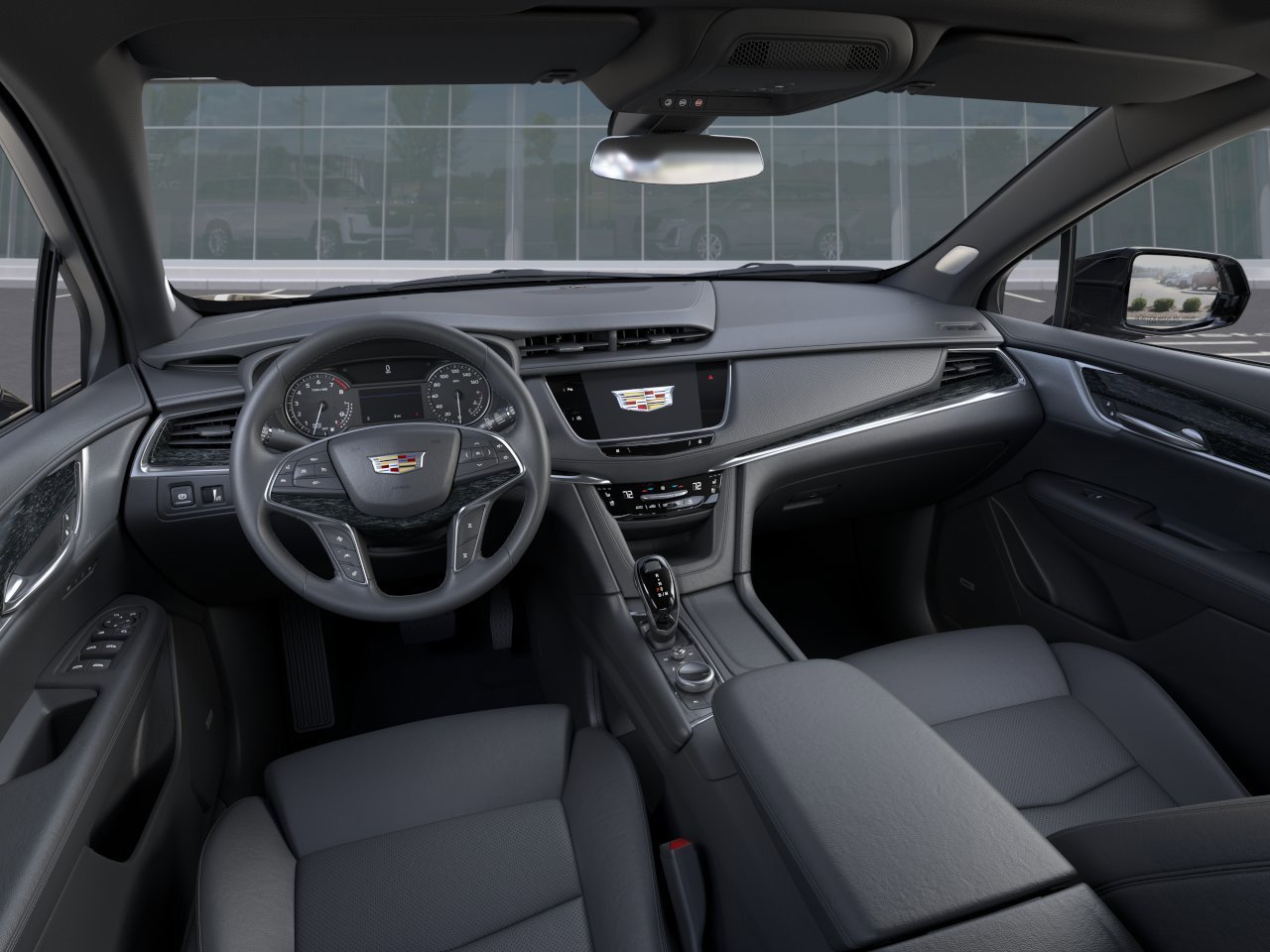New 2025 Stellar Black Metallic Cadillac Premium Luxury image 15