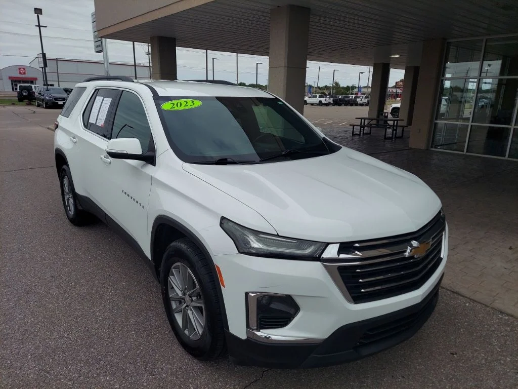 Used 2023 White Chevrolet LT Leather image 1