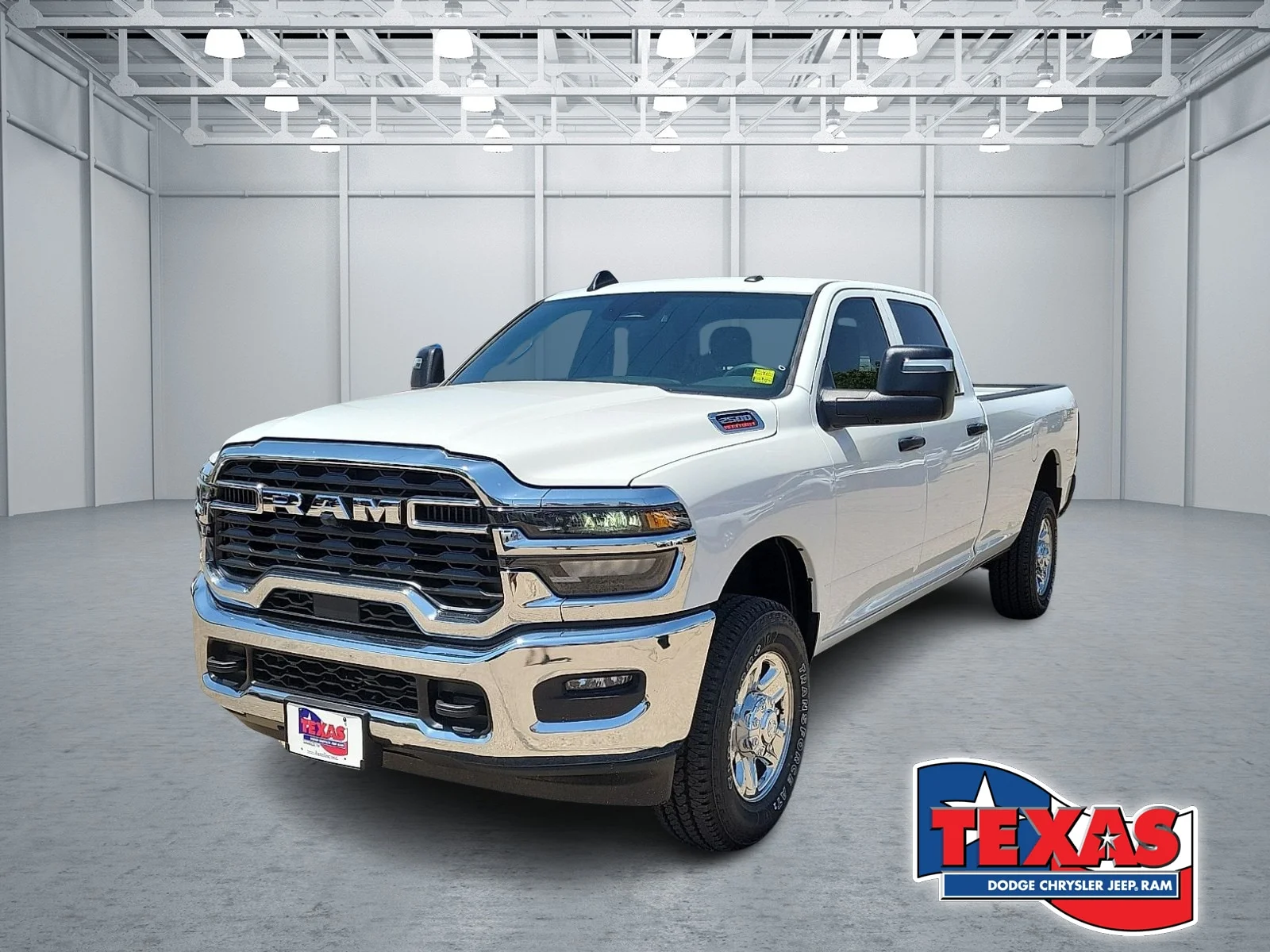 New 2026 PW7 Bright Whit Ram TRADESMAN CREW CAB 4X4 8