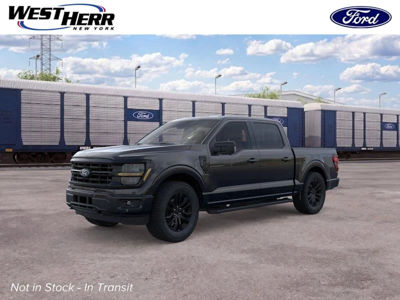 New 2026 Agate Black Metallic Ford XLT image 1
