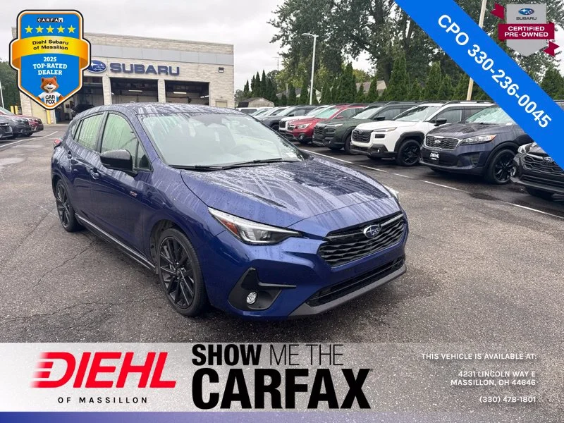 Used 2024 Blue Subaru 2.5RS image 1