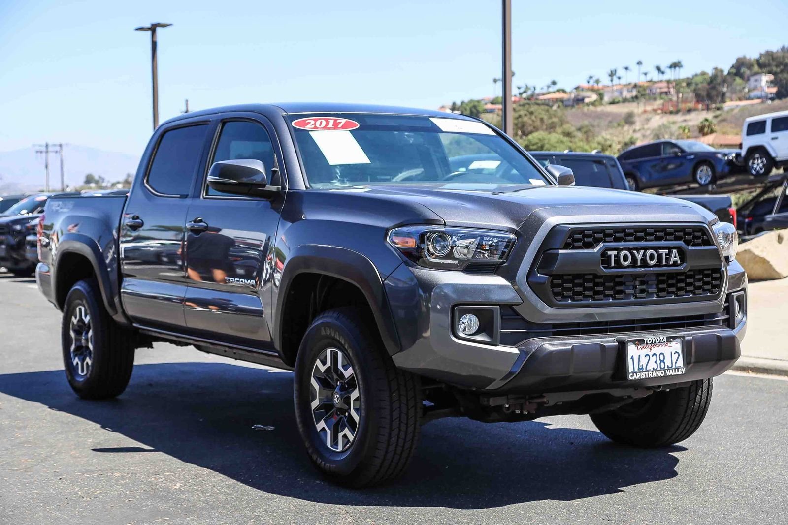 Certified Used 2017 Magnetic Gray Metallic Toyota TRD Off-Road image 3