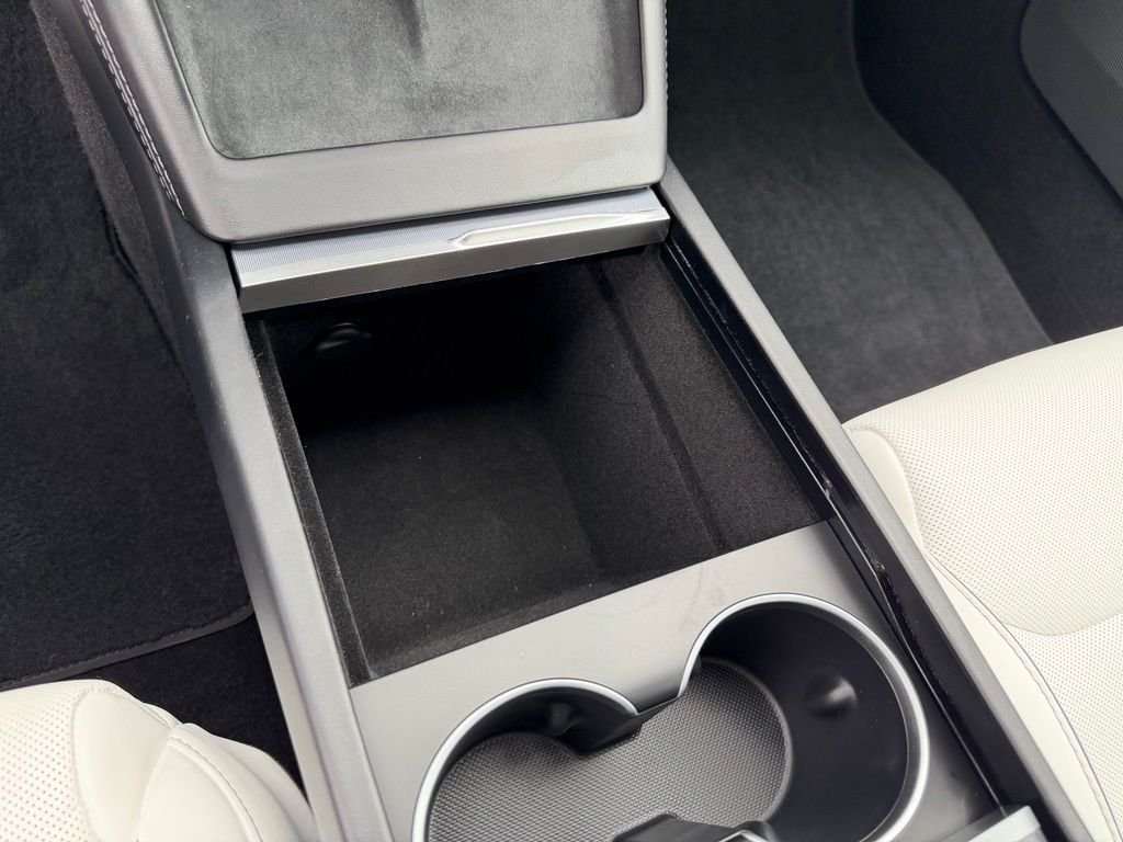Used 2025 Red Tesla Performance image 22