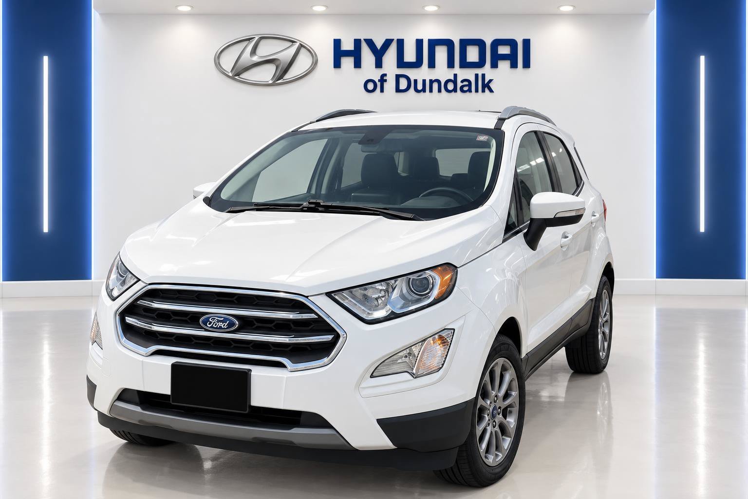 Used 2020 White Ford Titanium image 3