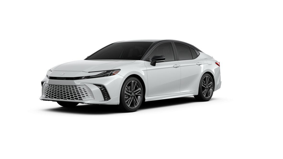 New 2026 Wind Chill Pearl with Midnight Black Metallic roof Toyota XSE image 22