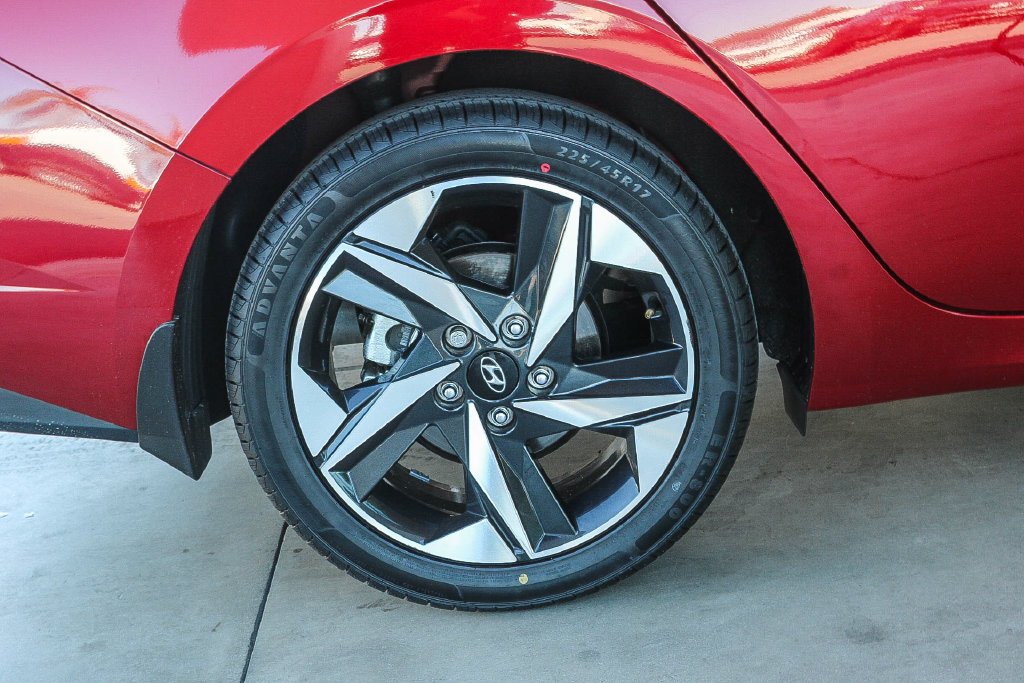 Certified Used 2023 Red Hyundai Limited image 11