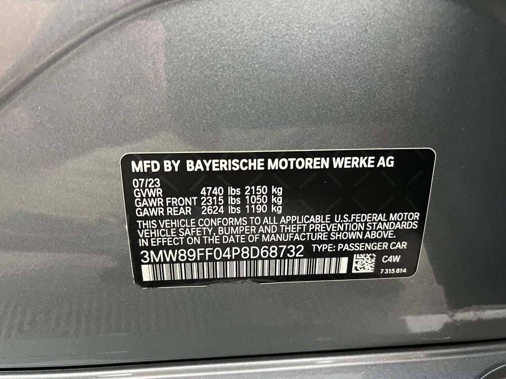 Certified Used 2023 Skyscraper Grey Metallic BMW 330i xDrive image 26