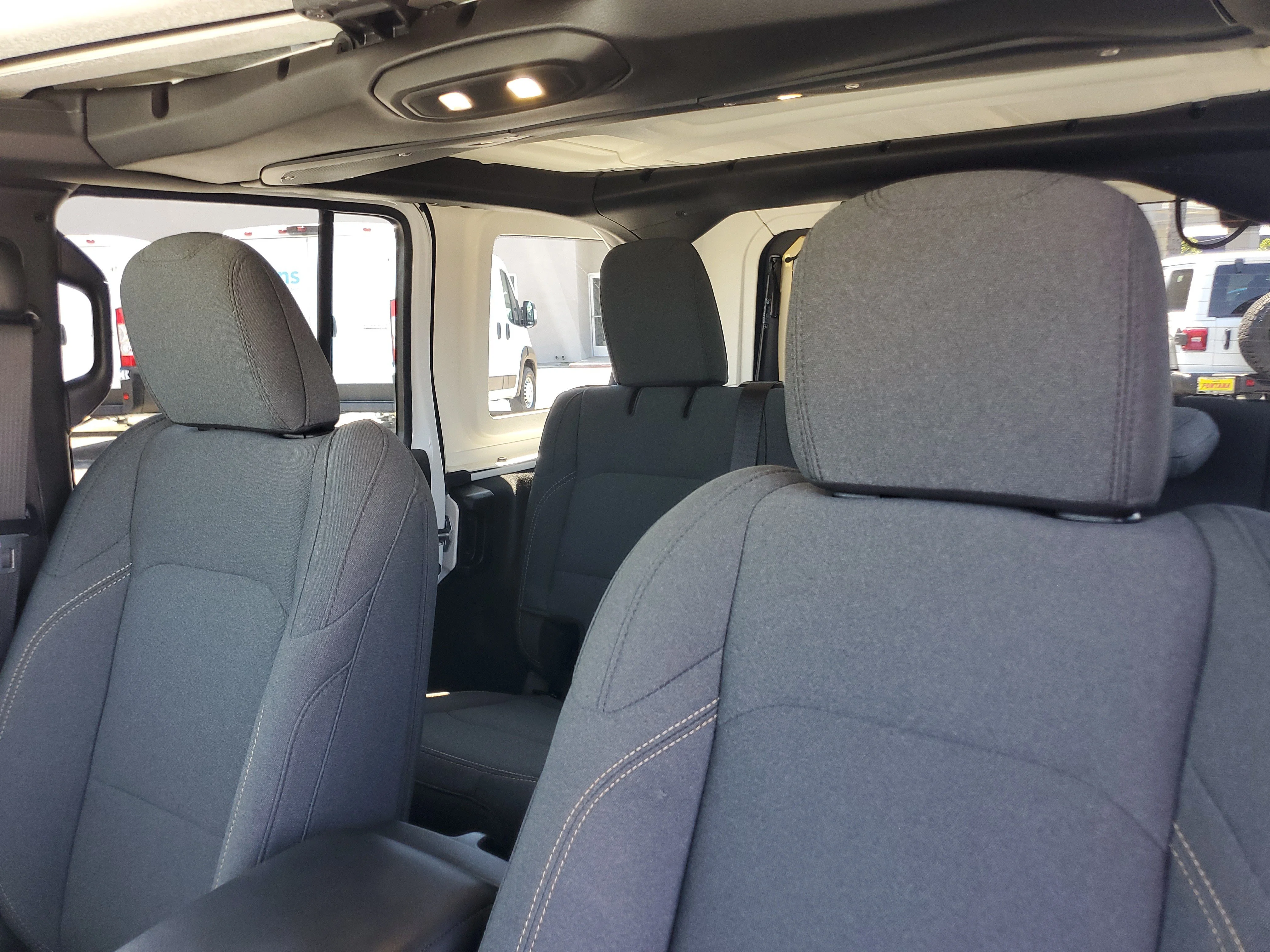Certified Used 2025 White Jeep Sport S image 12